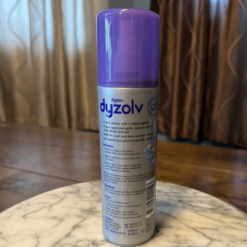 Dyson NEW Carpet Cleaning Kit Set 8.5 oz Spot Cleaner ZORB Powder & Groomer Tool